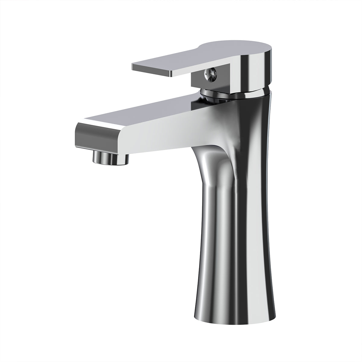 Roomart Waschtischarmatur, Wasserhahn für Bad und Gäste-WC, in 2 Farben