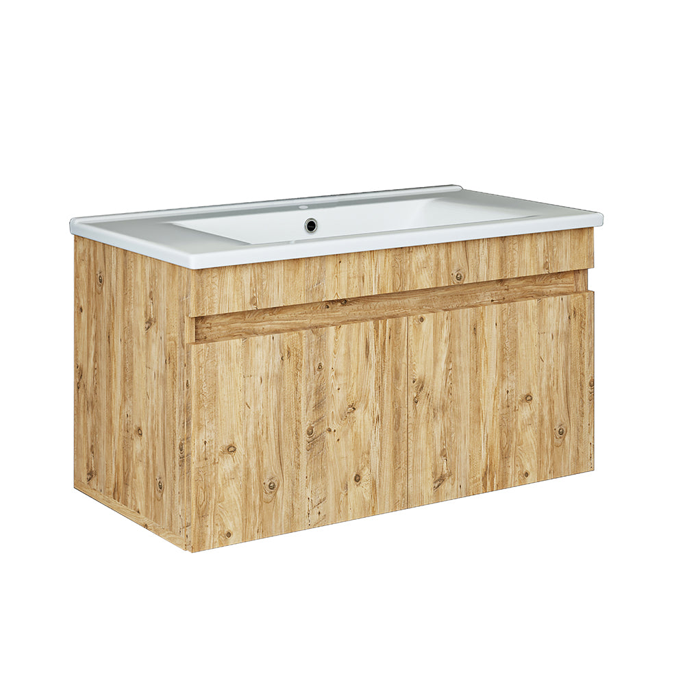 Roomart Atria, Waschbecken mit Unterschrank 85 cm, in 4 Farben, Badezimmermöbel