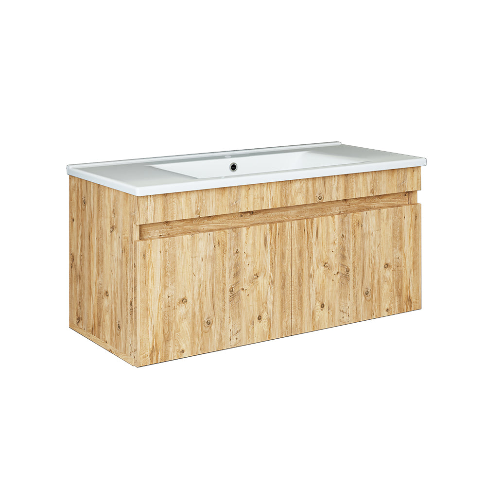 Roomart Atria, Waschbecken mit Unterschrank 100 cm, in 4 Farben, Badezimmermöbel