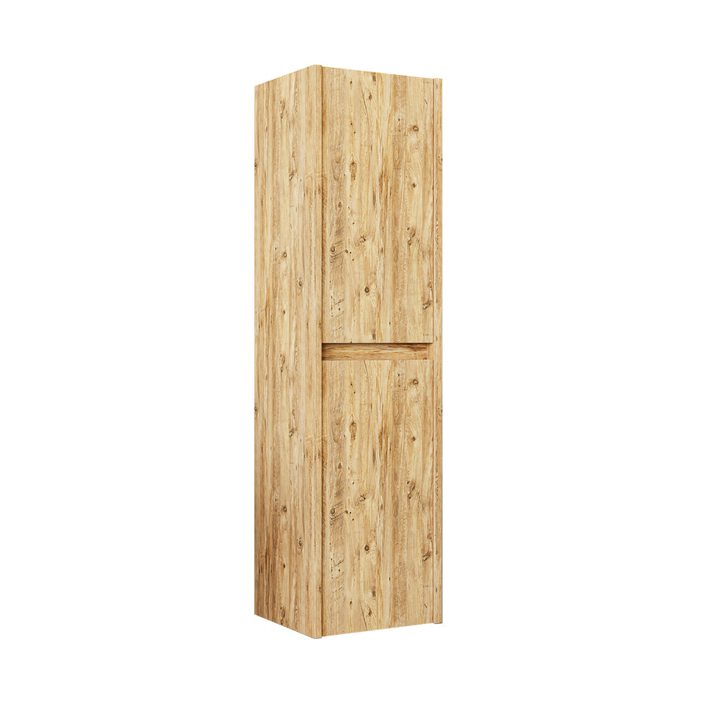 Roomart, mobile bagno, mobile alto, larghezza 35 cm, mensola bagno, in 3 colori