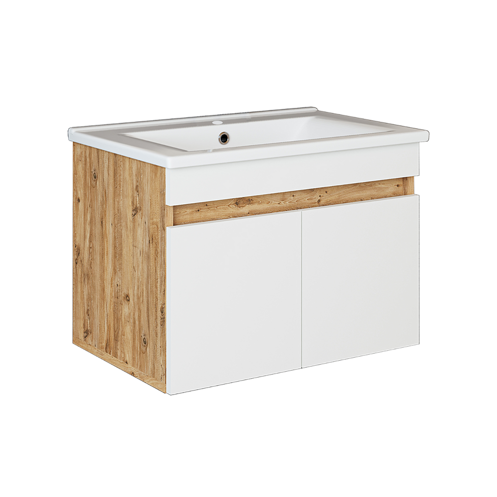 Roomart Atria, Waschbecken mit Unterschrank 65 cm, in 4 Farben, Badezimmermöbel