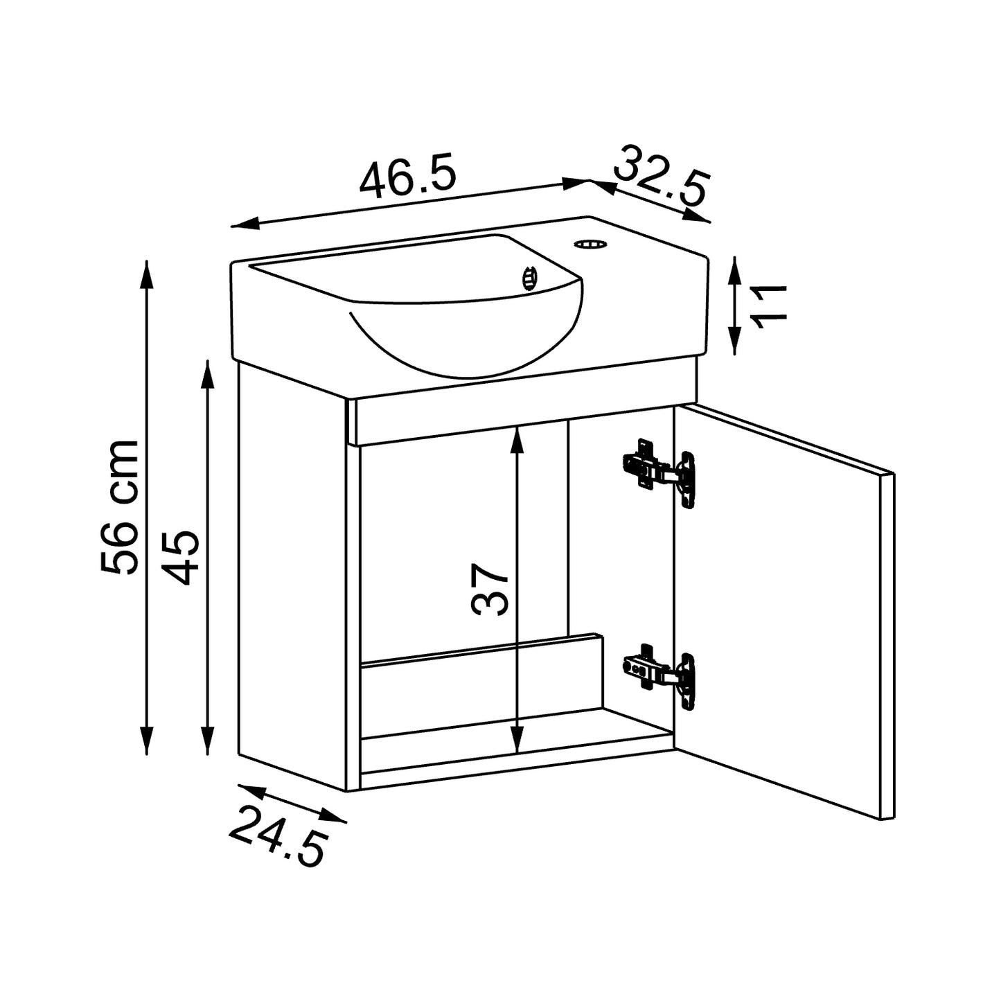 Badmöbelset • PUNTO • Unterschrank mit Waschbecken • Badezimmer Möbel • Gäste WC - badezimmerschrank, waschbecken, badezimmermöbel, badschrank, badezimmer, mit, unterschrank, badmöbel, set, waschtisch, möbel, badezimmermãbel, bad, badezimmerschränke, schm