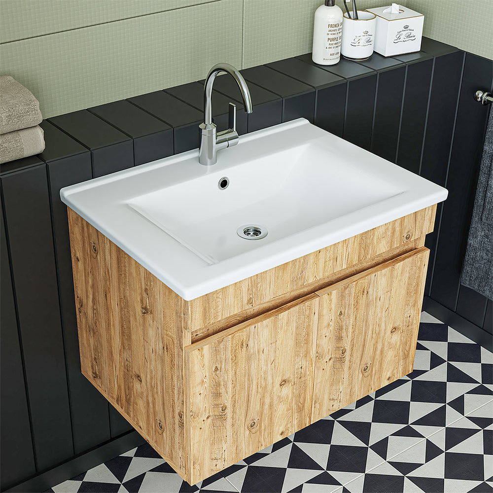 Roomart Atria, Waschbecken mit Unterschrank 65 cm, in 4 Farben, Badezimmermöbel