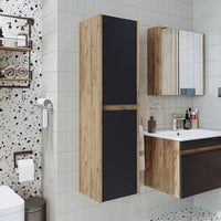wall units, modern, countertop washbasin, corner unit, drain, sale, alibert, offer, offers, aqua, libra, on, storage, stick-on, bathroom, furniture, deco, part, bamboo, cabinets, gray, part, bathroom mirror