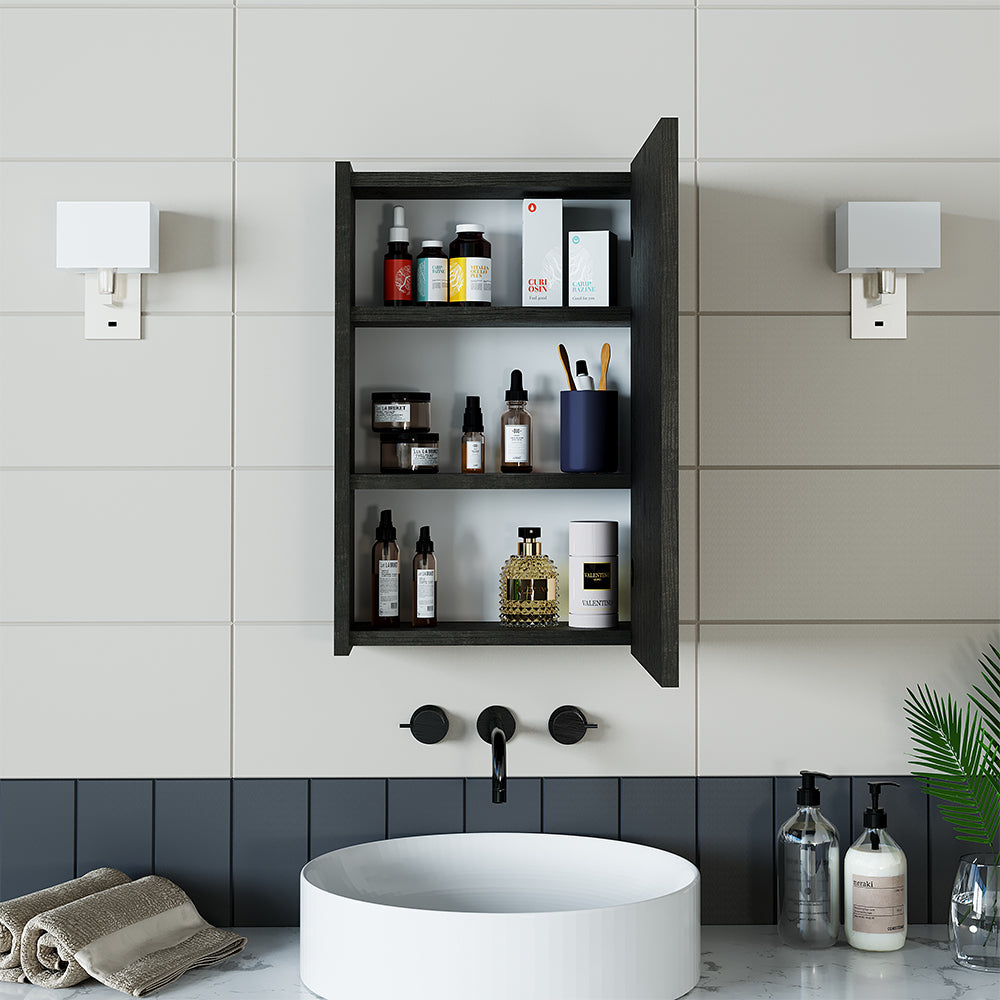 Badmöbelset • 50cm • Unterschrank mit Waschbecken • Badezimmer Möbel • Gäste WC
