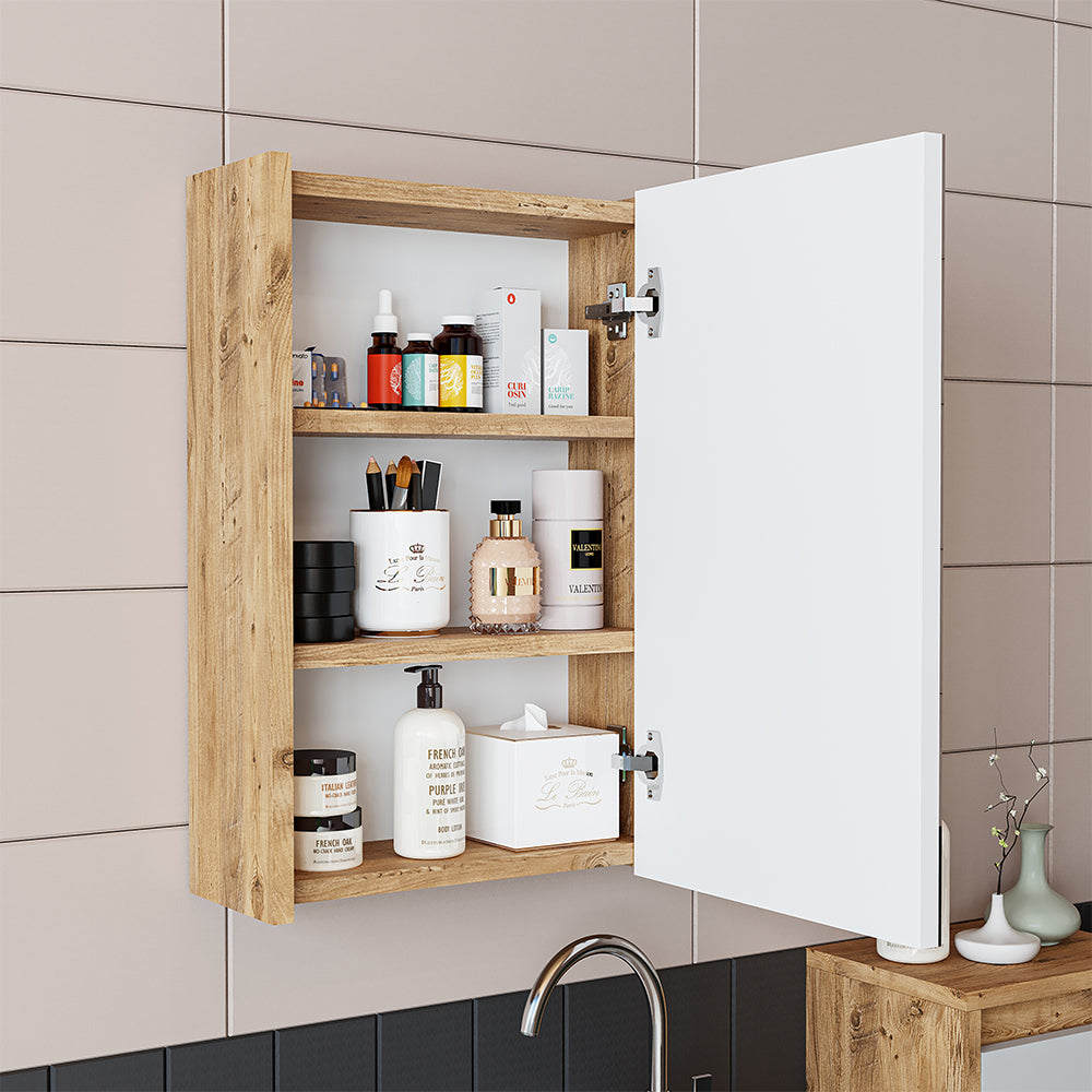 Badmöbelset • 50cm • Unterschrank mit Waschbecken • Badezimmer Möbel • Gäste WC