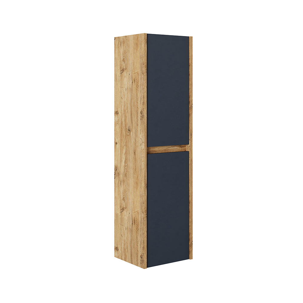 Roomart, mobile bagno, mobile alto, larghezza 35 cm, mensola bagno, in 3 colori