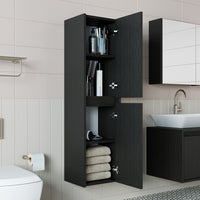 Roomart, Bathroom furniture, tall cabinet, 35 cm wide, bathroom shelf, in 5 colors - bathroom cabinet, washbasin, bathroom furniture, bathroom cabinet, bathroom, with, vanity unit, bathroom furniture, set, washbasin, furniture, bathroom, bathroom, bathroom cabinets, narrow, narrow