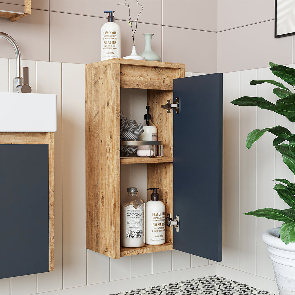 Badmöbelset • 50cm • Unterschrank mit Waschbecken • Badezimmer Möbel • Gäste WC