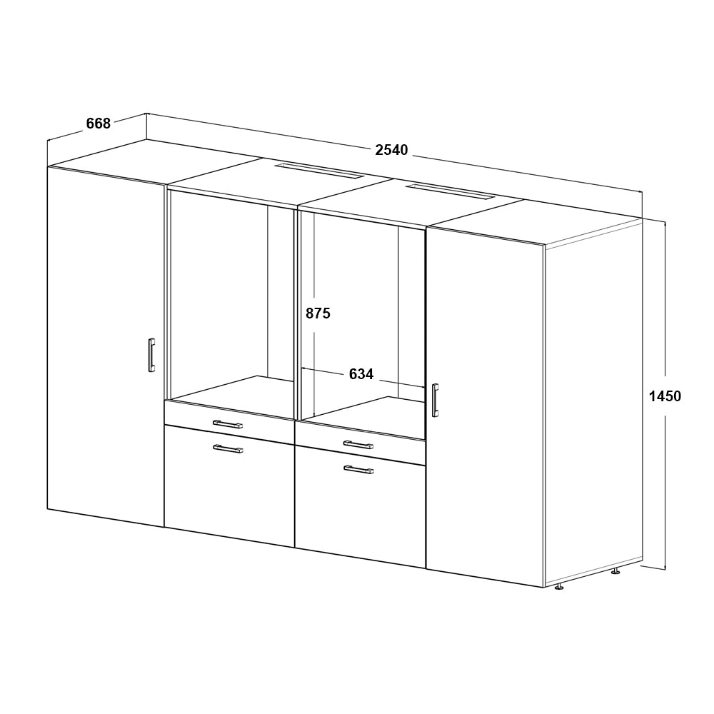 Roomart Waschmashinenshcrank für Trockner und Waschmaschine • Weiß • Schwarz eiche - schrank waschmaschine, bosch wtw875w0, waschmaschienenüberschrank, waschtowerschrank, wasserkistenregal, washing machine cabinet, wt47w5w0, washing machine heart, bodenwa
