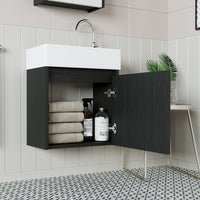 Roomart, MINI vanity unit with washbasin 50cm guest toilet bathroom furniture in 5 colors - and, mirror cabinet, cheap, sets, furniture, without, siphon, ceramic, bathroom furniture set, bathroom furniture sets, country style, washbasin, washbasin, bathroom cabinet, countertop basin