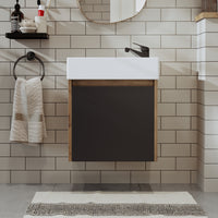 Roomart, MINI vanity unit with washbasin 50cm guest toilet bathroom furniture in 5 colors - and, mirror cabinet, cheap, sets, furniture, without, siphon, ceramic, bathroom furniture set, bathroom furniture sets, country style, washbasin, washbasin, bathroom cabinet, countertop basin