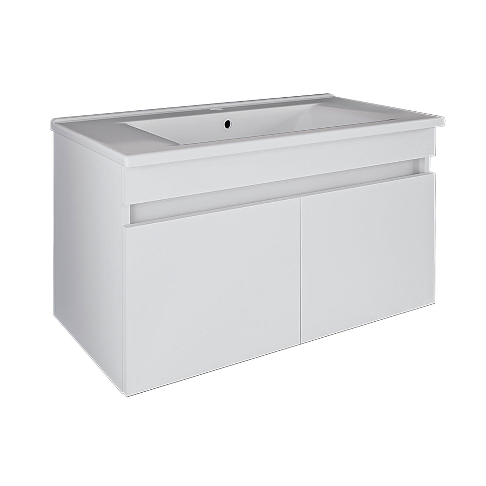 Roomart Atria, Waschbecken mit Unterschrank 85 cm, in 4 Farben, Badezimmermöbel