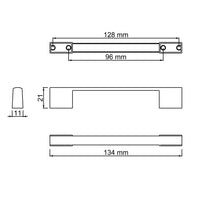Roomart Szafka pod pralkę, uchwyt meblowy, uchwyt, czarny matowy - szafka pod pralkę, półka pod pralkę, wieża pralnicza, szafka, biały, pralki, szafka dolna, pralka, suszarka, szafka domowa, szafki, szafka łazienkowa, wysoka szafka, łazienka