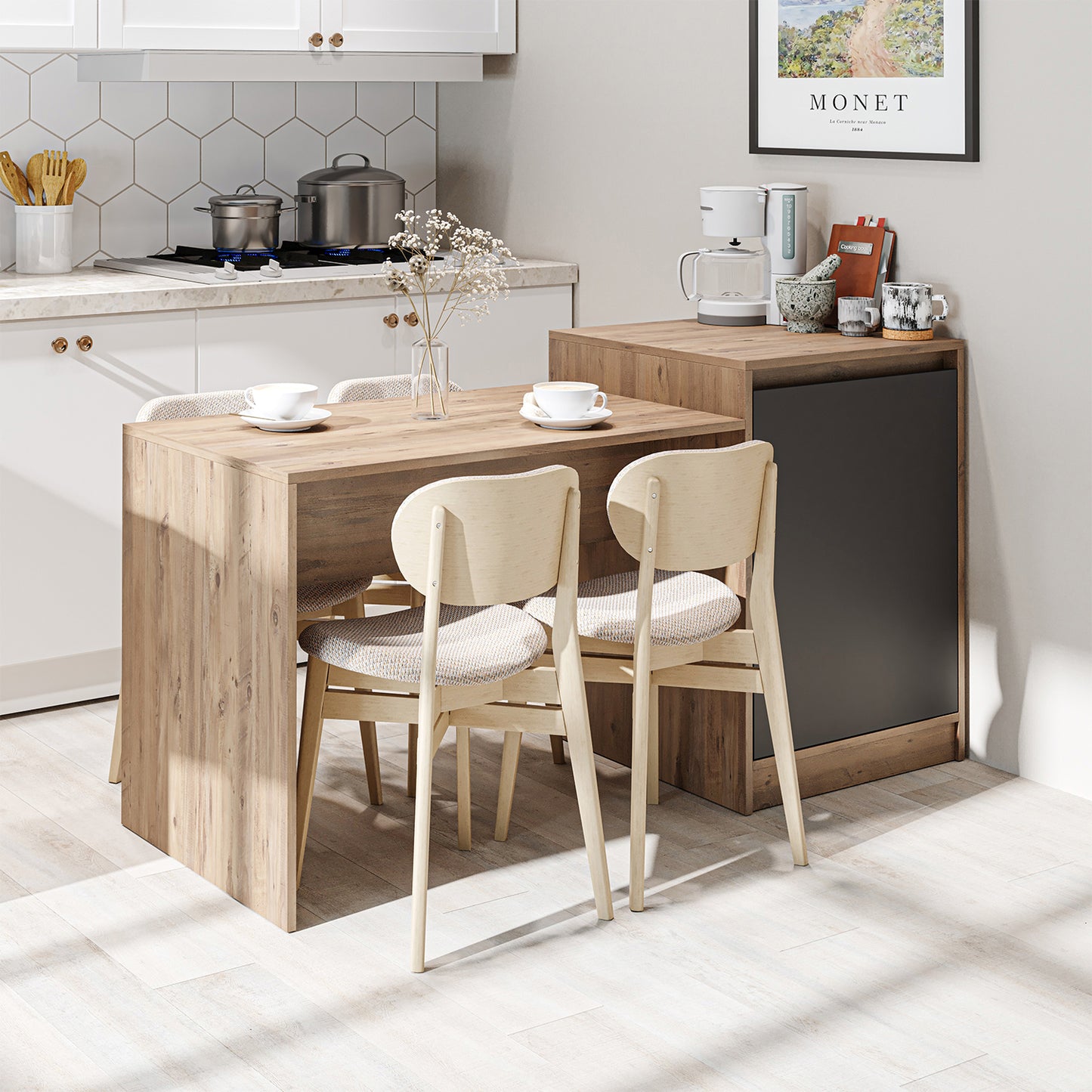 Küchenschrank hoch, Buffetschrank modern, Mikrowellenschrank, Vorratsschrank Küche, Hochschrank für Küche, Aufbewahrungsschrank Esszimmer, Mehrzweckschrank Wohnzimmer, Schrank mit Türen und Fächern, Küchenschrank weiß, eiche, anthrazit, holz optik, mit einlegeboden, verstellbare, küchenunterschrank, küchenschrank mit schublade, unterschrank küche, küchenunterschränke, küchenbuffet, ikea