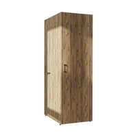 Roomart - DORA Armario Alto 60cm Ancho - Blanco - Roble Blanco - Roble Antracita - armario lavadora, estante lavadora, torre lavadora, armario, blanco, lavadoras, armario bajo, lavadora, secadora, armario hogar, armarios, armario baño, alto