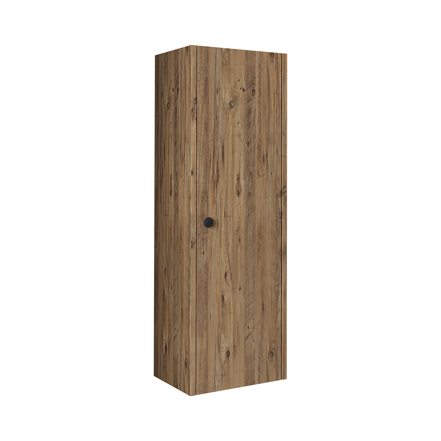 Roomart Seitenschrank „ADA“ – moderner 110 cm Bad-Hängeschrank mit Softclose – in Weiß, Eiche, Anthrazit oder Schwarz - Hängeschrank, wand,  hochschrank, hochschrank weiß, 60 cm breit, küche, waschküche, wohnzimmer, schmal, 40 cm breit landhausstil, stang