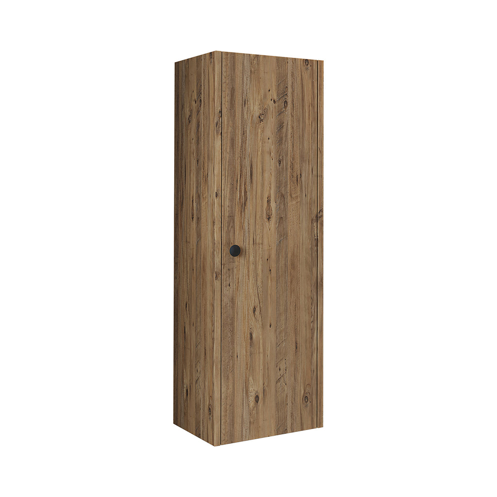 Roomart Seitenschrank „ADA“ – moderner 110 cm Bad-Hängeschrank mit Softclose – in Weiß, Eiche, Anthrazit oder Schwarz - Hängeschrank, wand,  hochschrank, hochschrank weiß, 60 cm breit, küche, waschküche, wohnzimmer, schmal, 40 cm breit landhausstil, stang