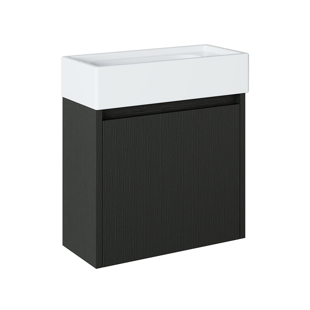 Roomart, mobile da bagno MINI con lavabo 50cm per WC ospiti in 5 colori - e, mobile a specchio, economico, set, mobili, senza, sifone, ceramica, set mobili bagno, set mobili bagno, stile casa di campagna, lavabo, lavabo, mobile bagno, lavabo da appoggio