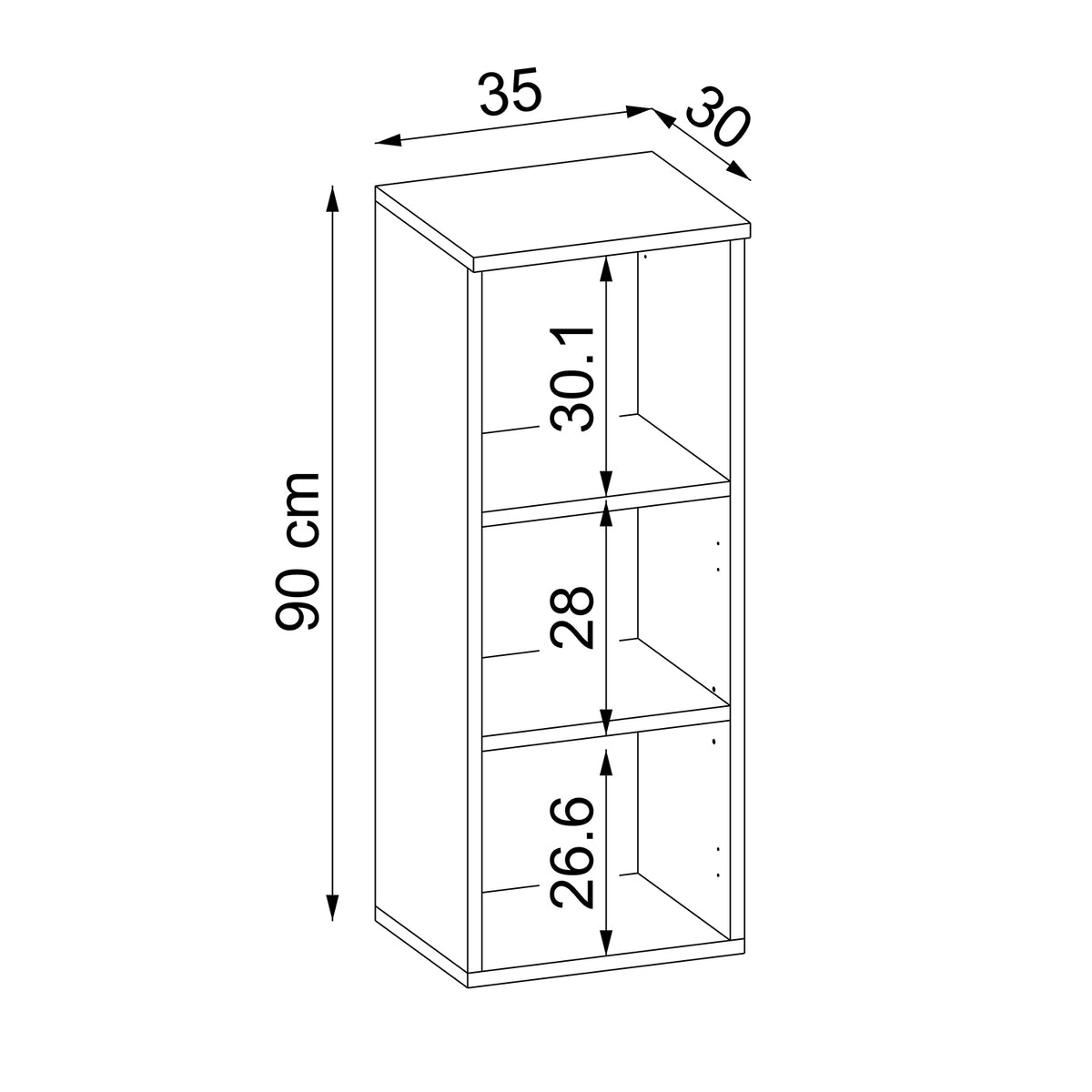 Roomart, Badezimmer Waschmaschinenschrank ATRIA, Waschmaschinenunterschrank, BHT: 70x 90 x 69 cm, in Weiß-Eiche, Eiche, Anthrazit Eiche, Weiß waschmaschinenschrank, waschmaschinenregal, waschturm, schrank, weiß, waschmaschinen, unterschrank, waschmaschine