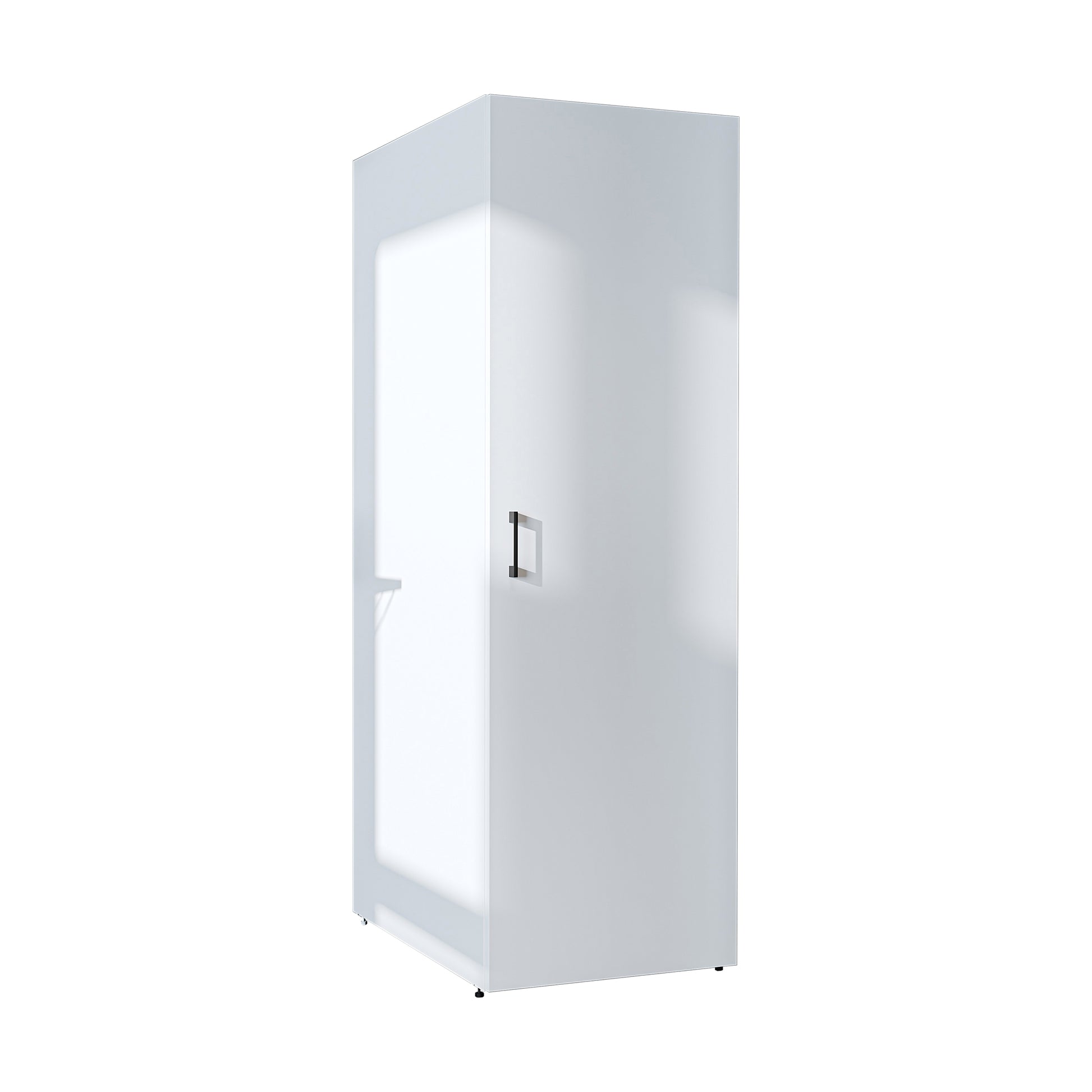 Roomart - DORA Armario Alto 60cm Ancho - Blanco - Roble Blanco - Roble Antracita - armario lavadora, estante lavadora, torre lavadora, armario, blanco, lavadoras, armario bajo, lavadora, secadora, armario hogar, armarios, armario baño, alto