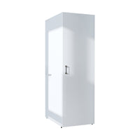 Roomart - DORA Armario Alto 60cm Ancho - Blanco - Roble Blanco - Roble Antracita - armario lavadora, estante lavadora, torre lavadora, armario, blanco, lavadoras, armario bajo, lavadora, secadora, armario hogar, armarios, armario baño, alto