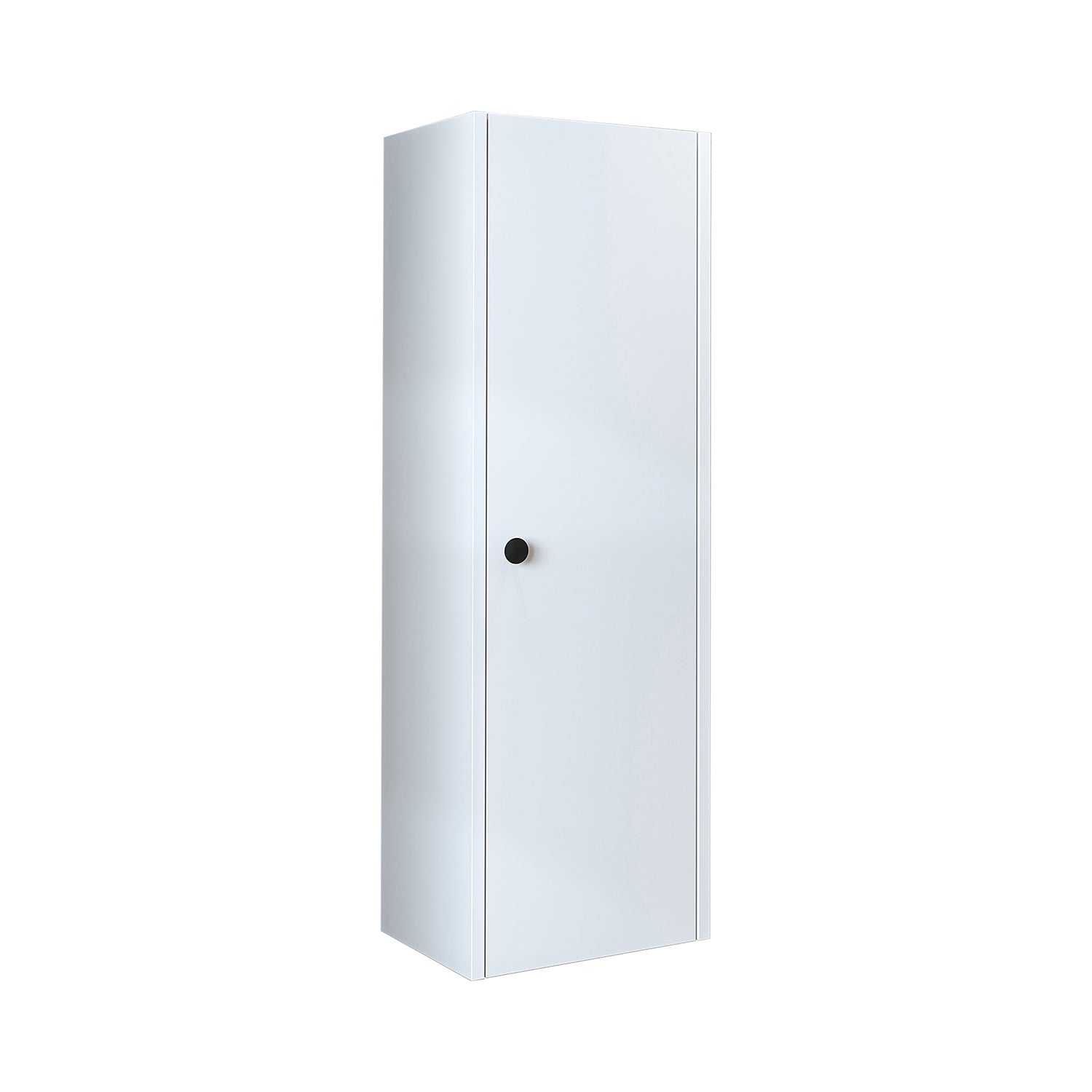Roomart Seitenschrank „ADA“ – moderner 110 cm Bad-Hängeschrank mit Softclose – in Weiß, Eiche, Anthrazit oder Schwarz - Hängeschrank, wand,  hochschrank, hochschrank weiß, 60 cm breit, küche, waschküche, wohnzimmer, schmal, 40 cm breit landhausstil, stang