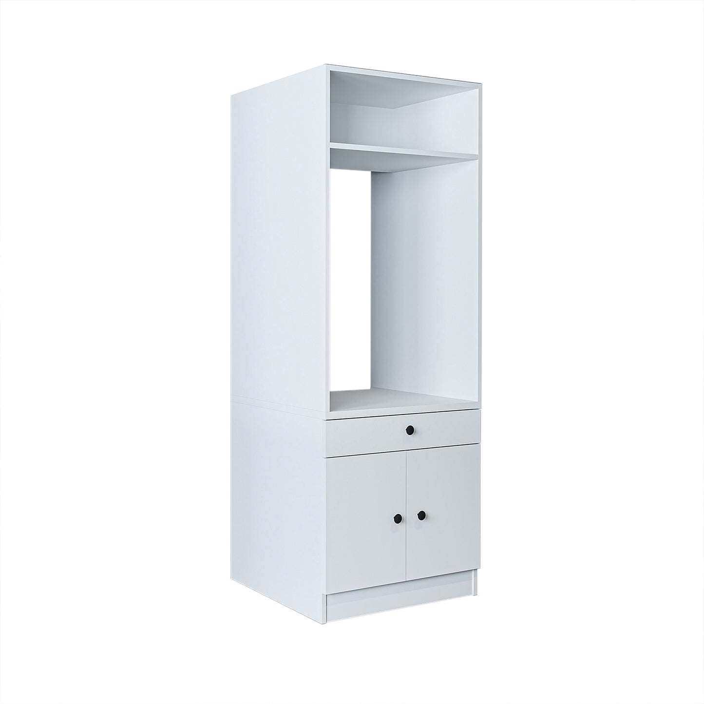 Roomart Armario para lavadora con estante extraíble - Blanco - Roble - Roble negro - armario para lavadora, estante para lavadora, torre de lavado, armario, blanco, lavadoras, armario bajo, lavadora, secadora, armario doméstico, armarios, armario de baño, armario alto