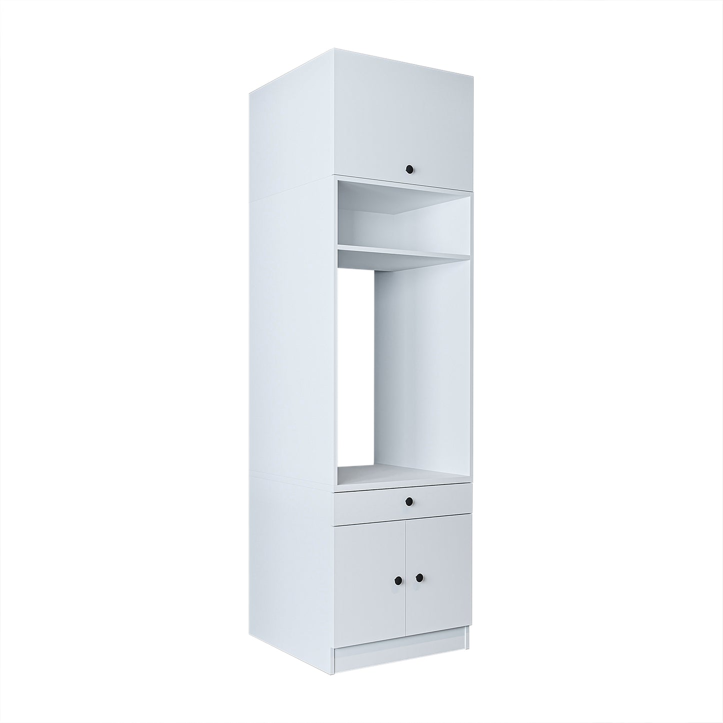 Roomart Armario para lavadora con estante extraíble - Blanco - Roble - Roble negro - armario para lavadora, estante para lavadora, torre de lavado, armario, blanco, lavadoras, armario bajo, lavadora, secadora, armario doméstico, armarios, armario de baño, armario alto