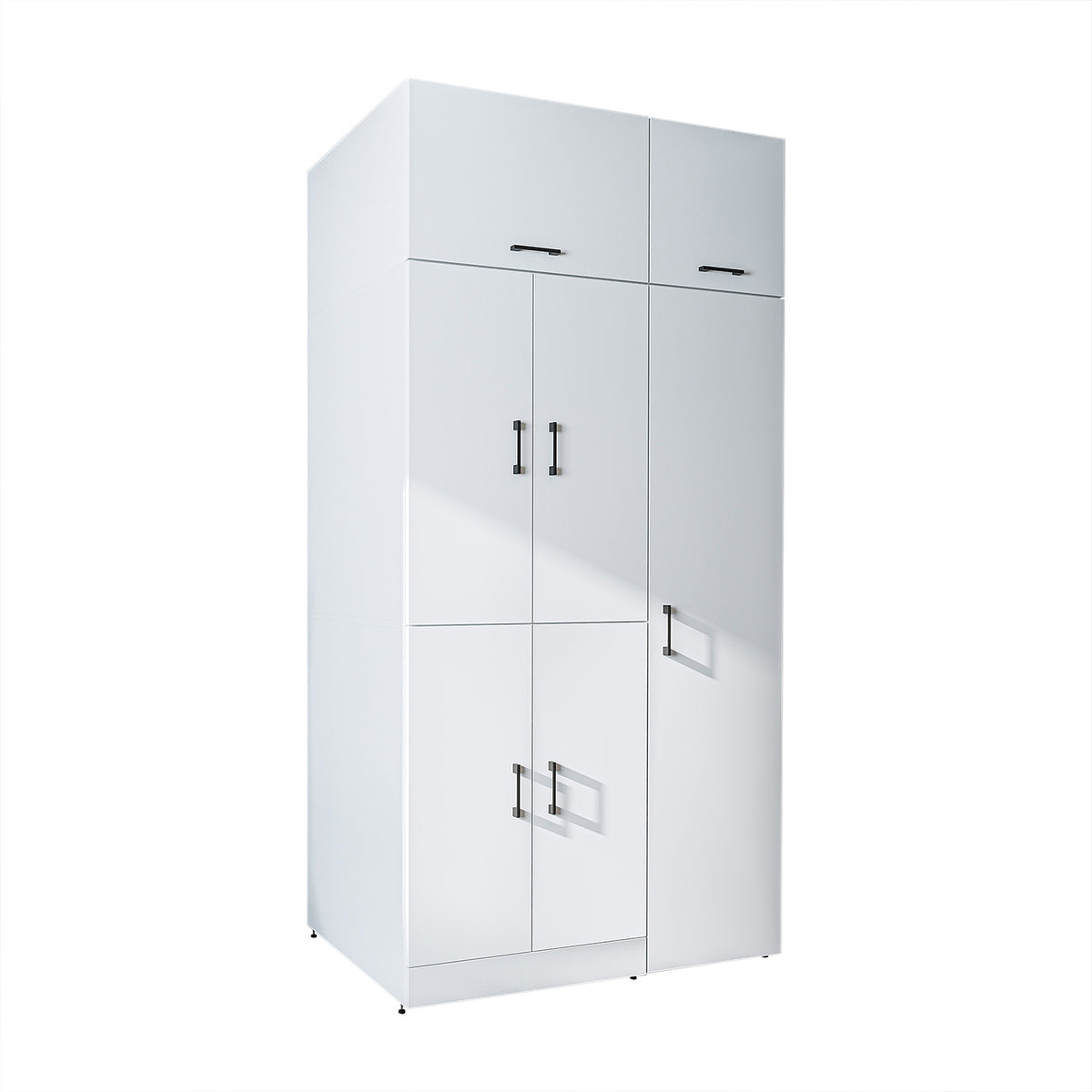 Roomart Waschmaschinenschrank DORA-II, 115 cm, für Waschmaschine und Trockner, in 5 Farben