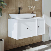 Roomart Zestaw mebli łazienkowych GUSTO-ATL 90 cm - szafka łazienkowa, umywalka, meble łazienkowe, szafka łazienkowa, łazienka, z, szafka podumywalkowa, meble łazienkowe, zestaw, umywalka, meble, meble łazienkowe, łazienka, szafki łazienkowe