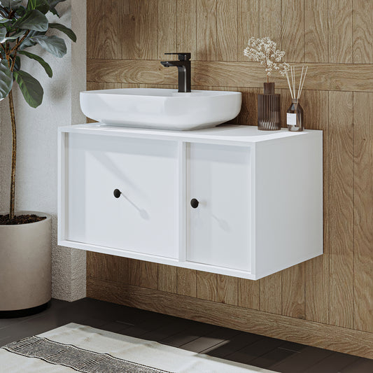 Roomart Badezimmermöbel Set GUSTO 90 cm 4 Teilig mit Keramik Waschbecken Roomart Badezimmermöbel Set GUSTO 90 cm 4 Teilig mit Keramik Waschbecken - badezimmerschrank, waschbecken, badezimmermöbel, badschrank, badezimmer, mit, unterschrank, badmöbel, set,