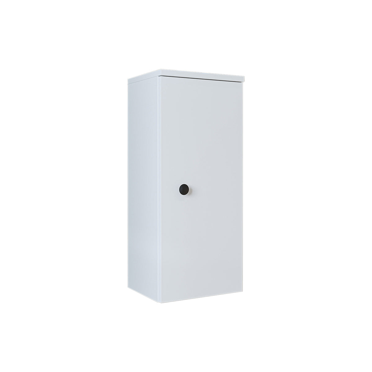 Roomart Badmöbel-Set PUNTO, 46 cm, schmales Gäste-WC-Set mit Spiegelschrank, in 4 Farben