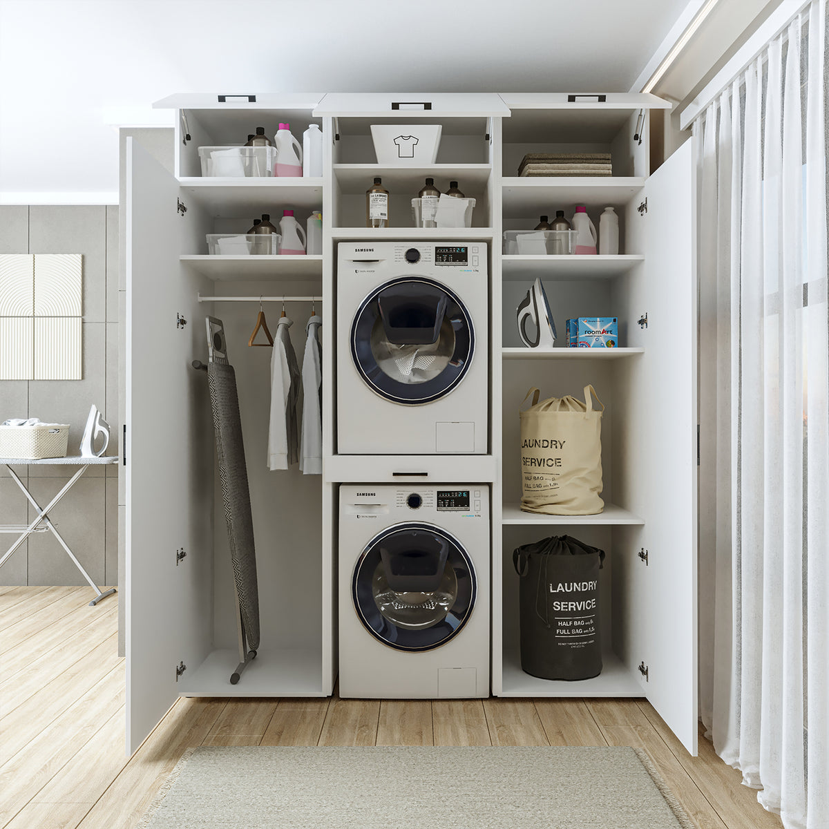 mueble de baño, lavabo, mueble de baño, mueble de baño, baño, con, mueble de baño, mueble de baño, conjunto, lavabo, mueble, baño, armarios de baño, armario, baño, invitados, wc, armario lavadora, estante lavadora, armario sobrebañera