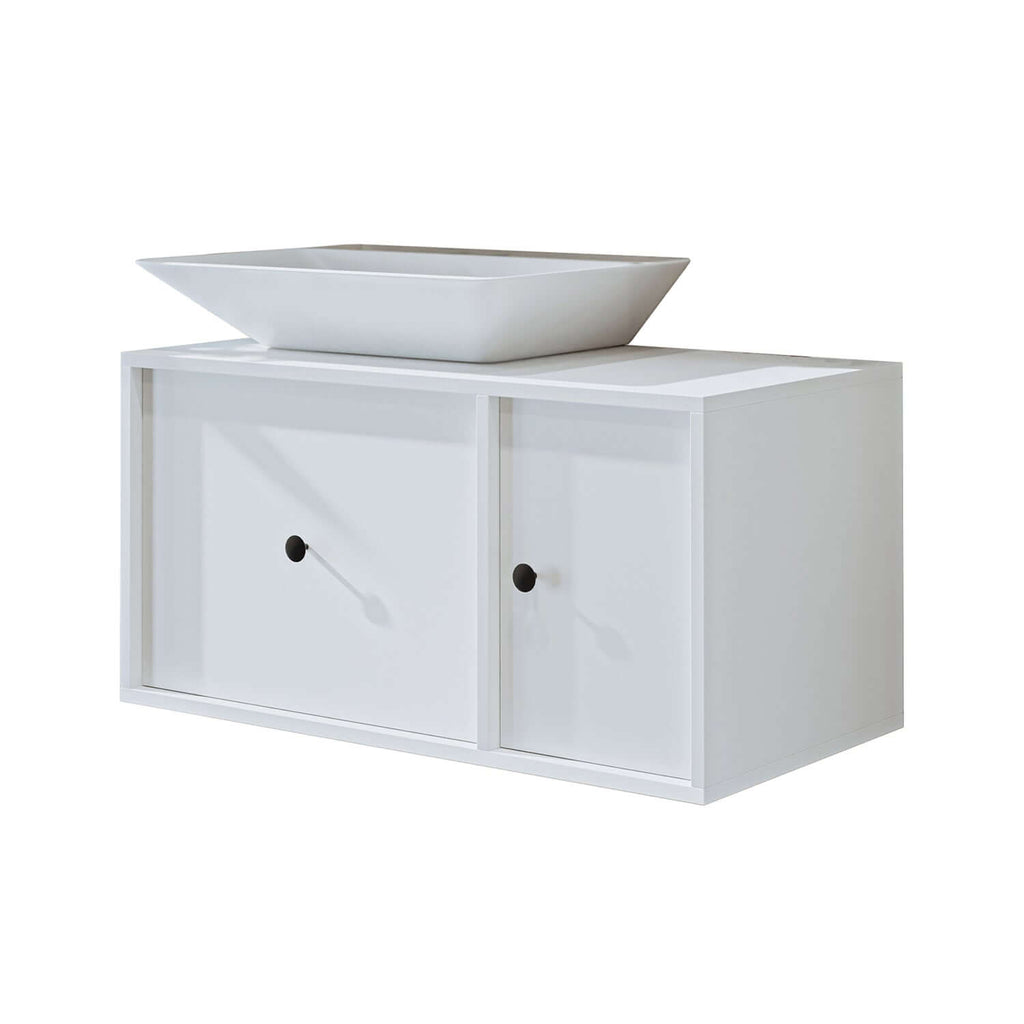 Roomart Zestaw mebli łazienkowych GUSTO-ATL 90 cm - szafka łazienkowa, umywalka, meble łazienkowe, szafka łazienkowa, łazienka, z, szafka podumywalkowa, meble łazienkowe, zestaw, umywalka, meble, meble łazienkowe, łazienka, szafki łazienkowe