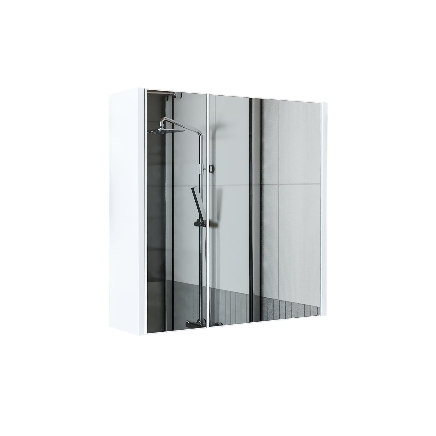 Roomart bathroom furniture set MELONA 3-piece, in 4 colors, 65cm vanity unit - mirror cabinet - tall cabinet- bathroom furniture, set, drain, washbasin, bathroom, furniture, bathroom furniture, bathroom, washbasin vanity unit, cm, wide, modern, washbasin, deep, with, vanity unit