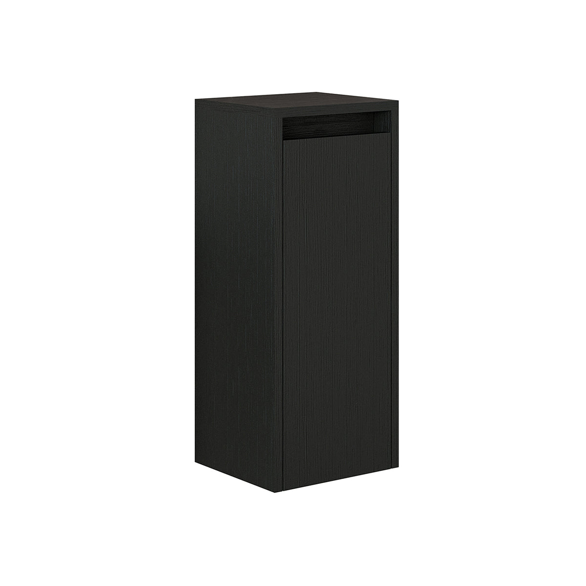 Roomart Badezimmer Seitenschrank, 30 cm, hängend mit Tür und offenem Fach, in 5 Farben