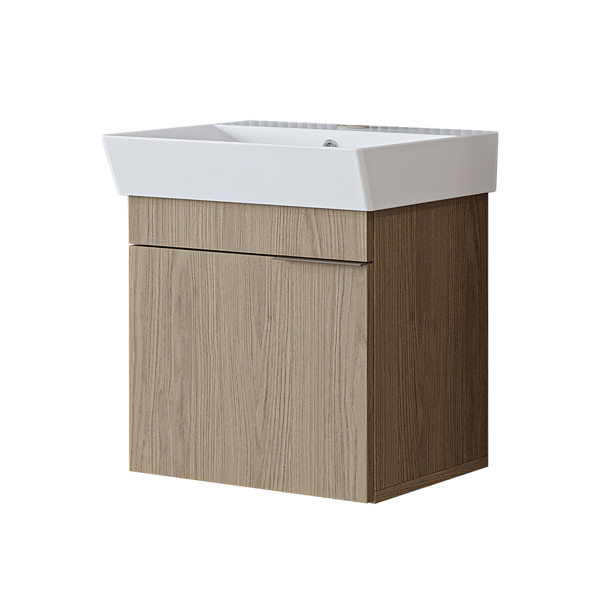 Roomart Badmöbel LYCIA 50 cm, Waschtisch mit Keramik-Waschbecken, in 4 Farben