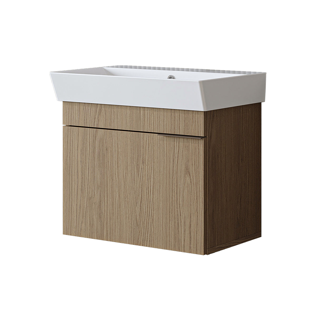 Roomart Badmöbel LYCIA 60 cm, Waschtisch mit Keramik-Waschbecken, in 4 Farben