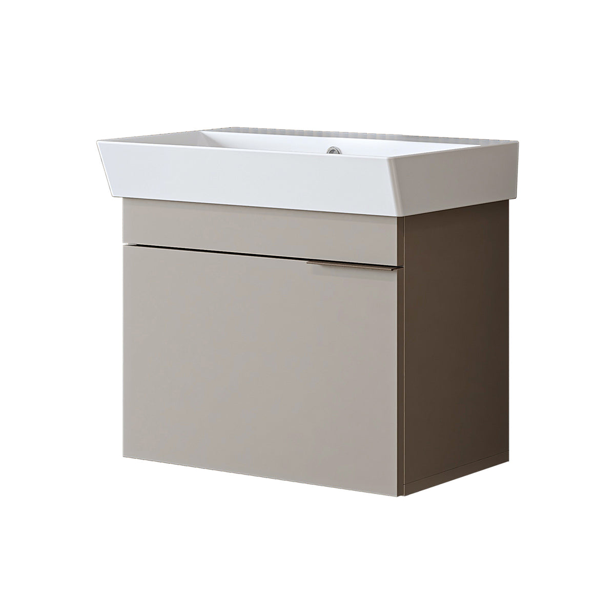 Roomart Badmöbel LYCIA 60 cm, Waschtisch mit Keramik-Waschbecken, in 4 Farben