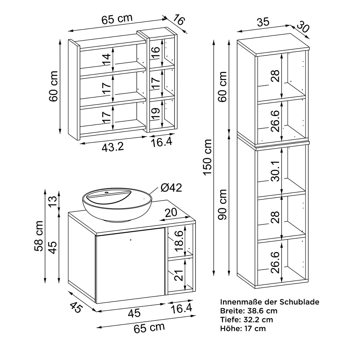 badezimmerschrank, waschbecken, badezimmermöbel, badschrank, badezimmer, mit, unterschrank, badmöbel, set, waschtisch, möbel, badezimmermãbel, bad, badezimmerschränke, schmal, schmaler, schrank, kleine, bäder, breit, bathroom, gäste, wc, klein, hängend, s