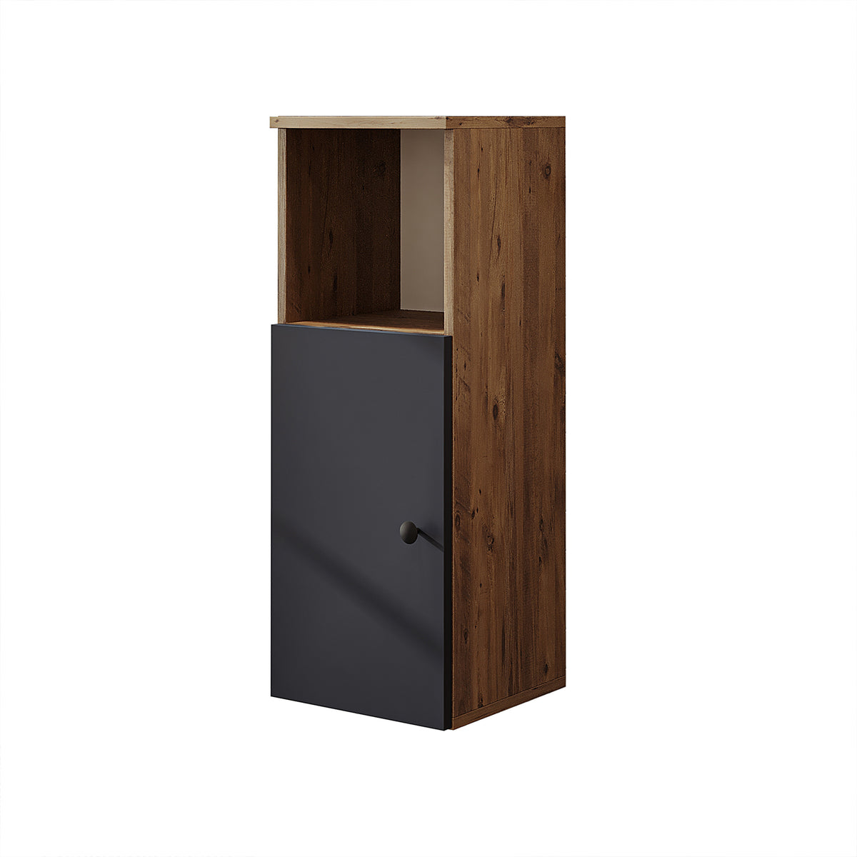 Roomart, Badezimmer Waschmaschinenschrank ATRIA, Waschmaschinenunterschrank, BHT: 70x 90 x 69 cm, in Weiß-Eiche, Eiche, Anthrazit Eiche, Weiß waschmaschinenschrank, waschmaschinenregal, waschturm, schrank, weiß, waschmaschinen, unterschrank, waschmaschine