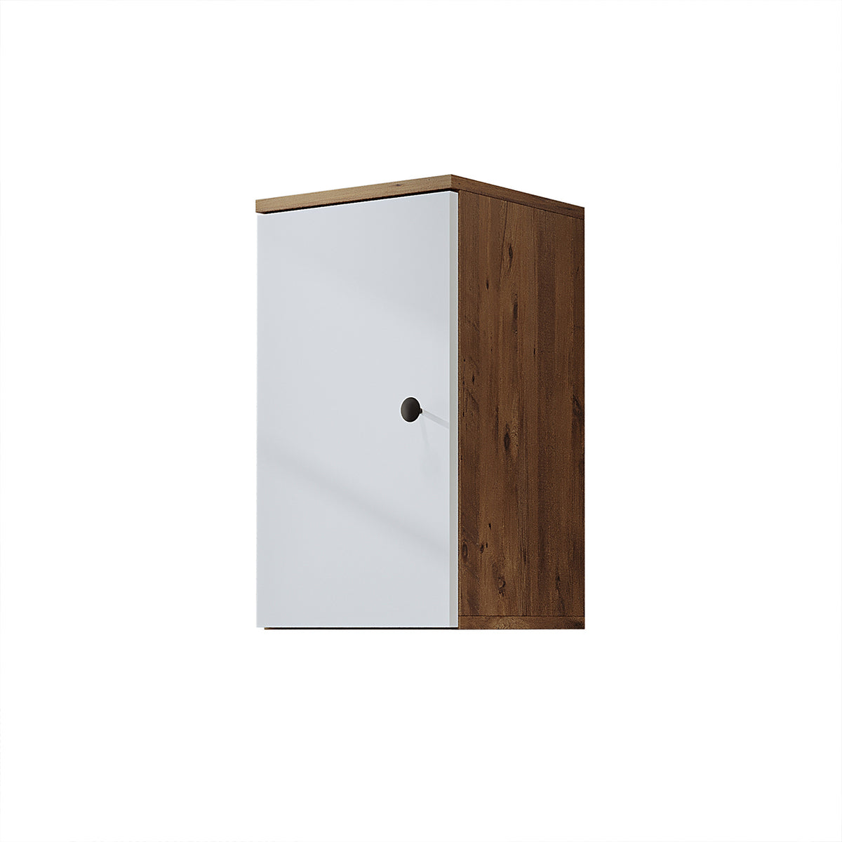 Roomart Seitenschrank „LOTUS“ – moderner Bad-Hängeschrank mit Softclose, 150 cm, 90 cm, 60 cm – in Anthrazit-Eiche, Eiche oder Weiß-Eiche - Badmöbel - Hängeschrank, wand, hochschrank, hochschrank weiß, 60 cm breit, küche, waschküche, wohnzimmer, schmal,