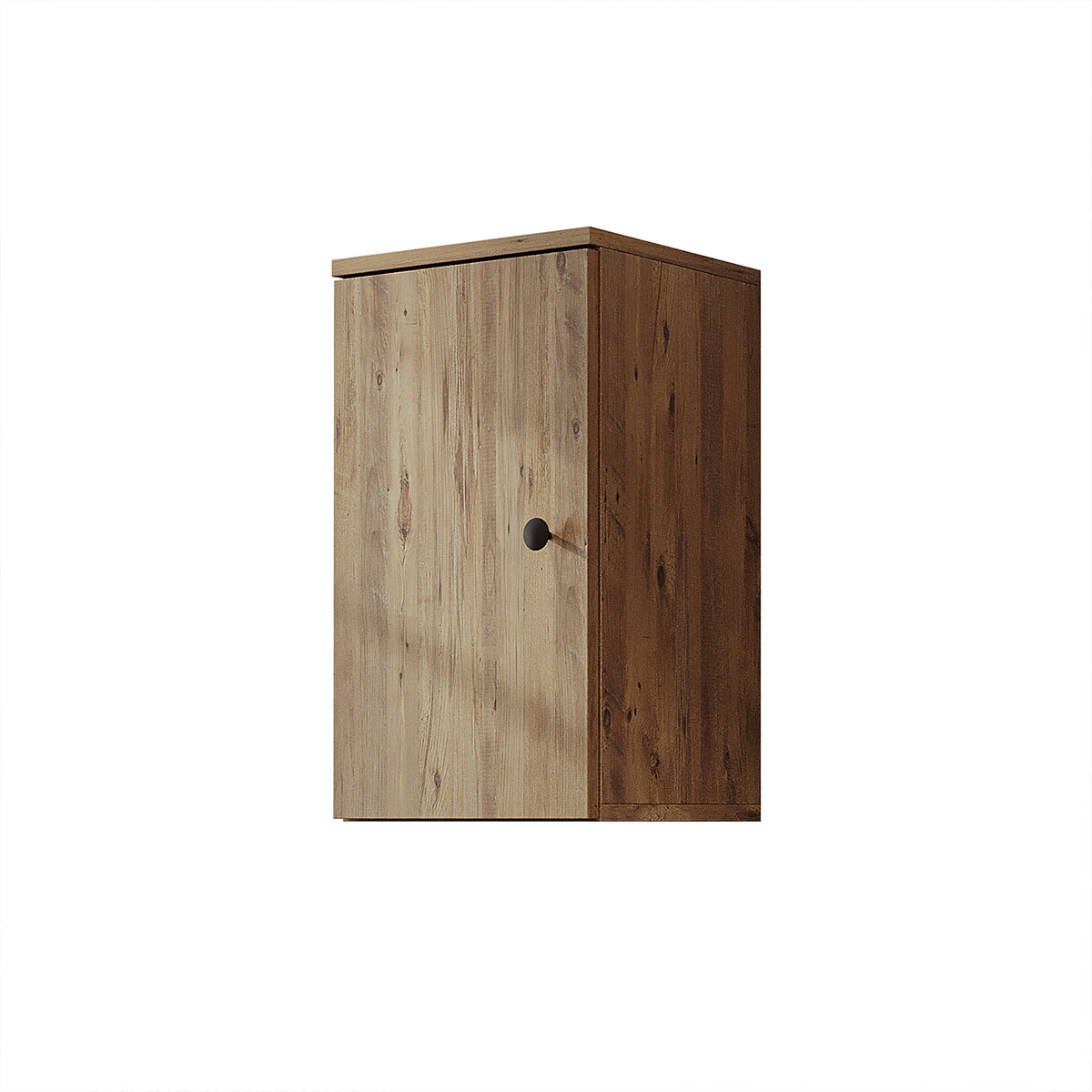 Roomart Seitenschrank „LOTUS“ – moderner Bad-Hängeschrank mit Softclose, 150 cm, 90 cm, 60 cm – in Anthrazit-Eiche, Eiche oder Weiß-Eiche - Badmöbel - Hängeschrank, wand, hochschrank, hochschrank weiß, 60 cm breit, küche, waschküche, wohnzimmer, schmal,