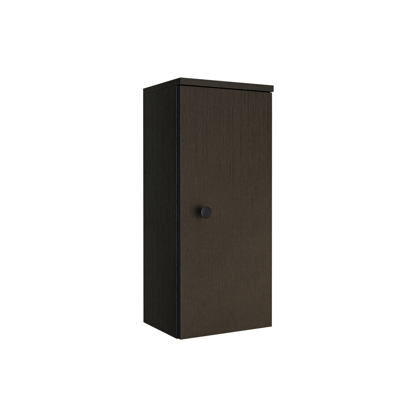 Roomart armario lateral "Punto" - moderno, compacto armario de pared para baño de 70 cm con cierre suave - en blanco, roble blanco, roble o roble antracita - armario de pared, pared, armario alto, armario alto blanco, 60 cm de ancho, cocina, lavadero, salón, estrecho, 40 cm de ancho