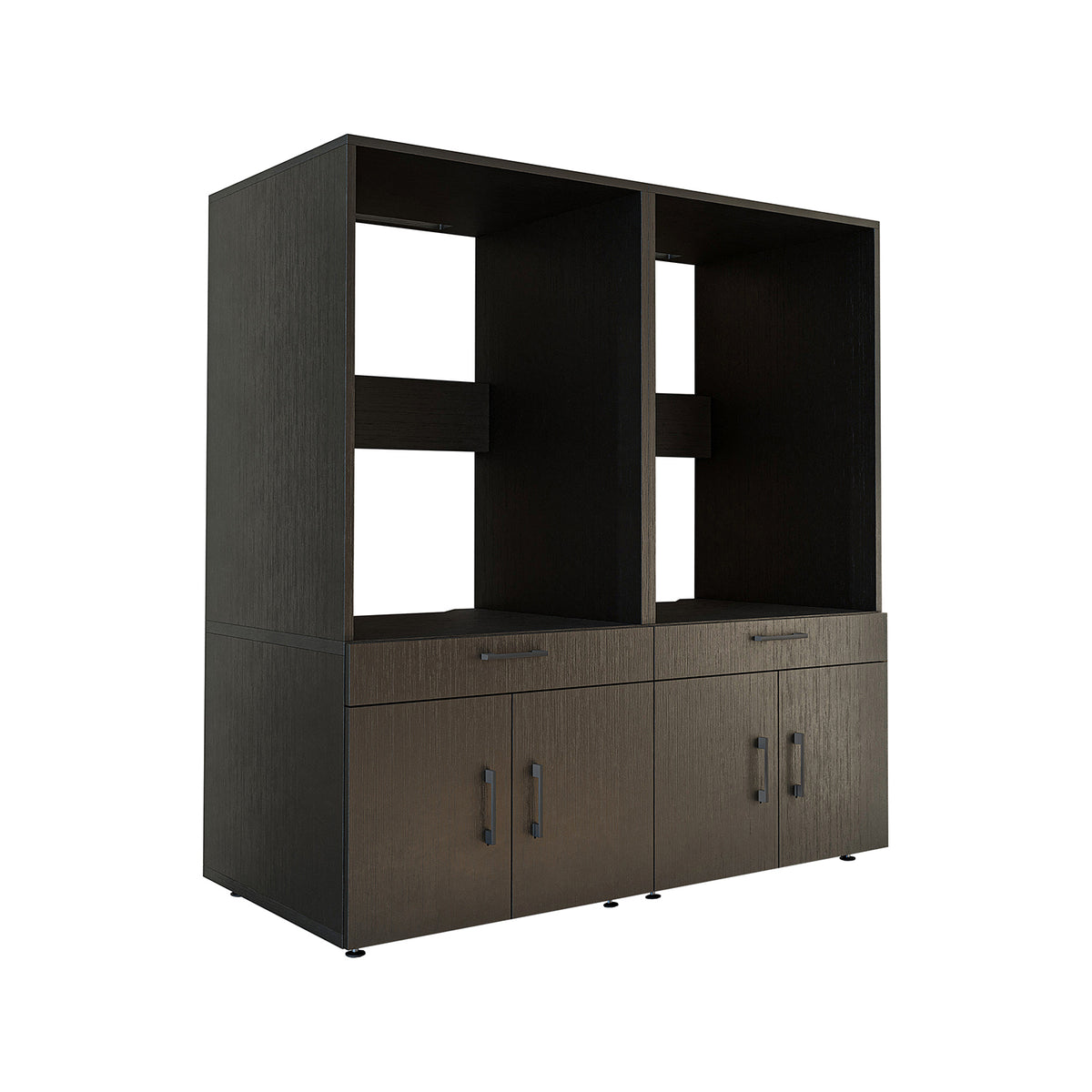 Roomart Waschmaschinenschrank SERIE 3, 134 cm, Doppelschrank mit Ausziehbrett, in 3 Farben