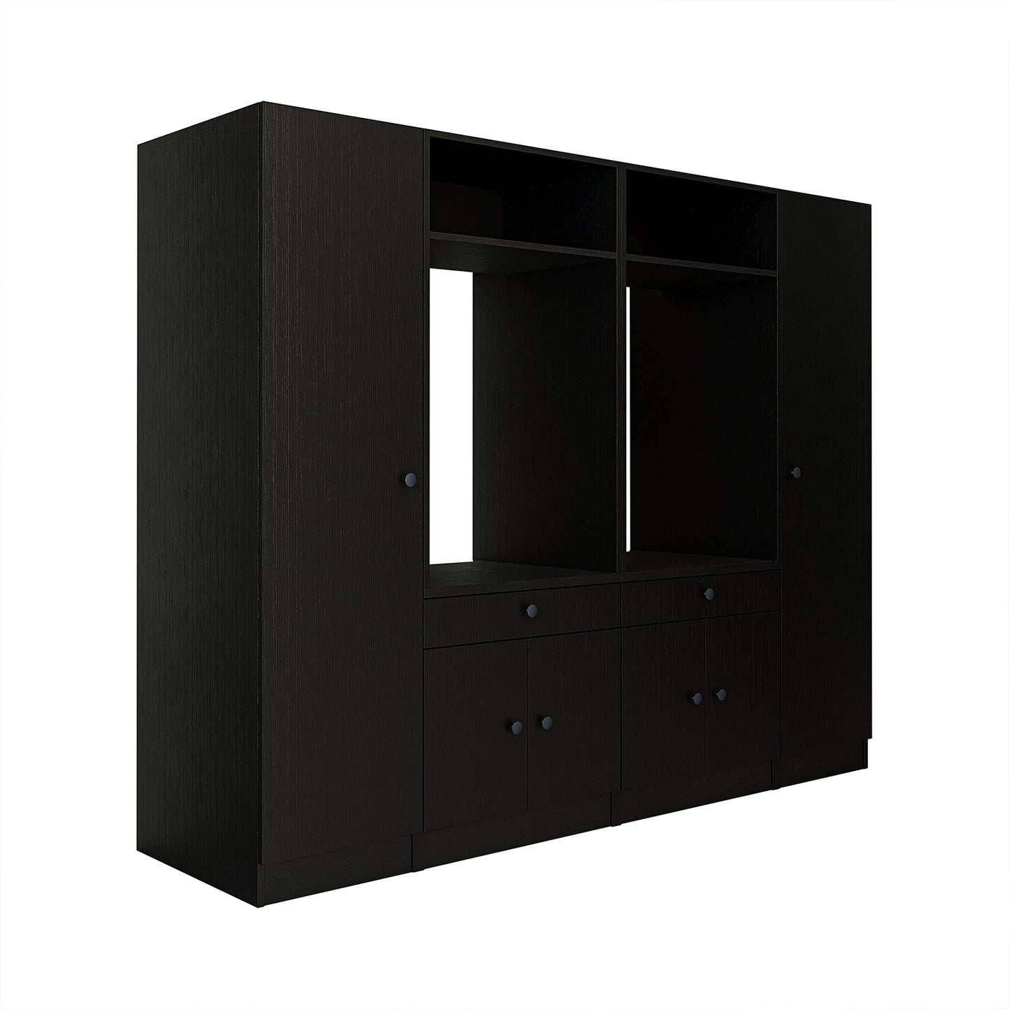 View details for Roomart Washing machine cabinet & wall unit for laundry room and utility room - 224 cm wide - with practical pull-out shelf - available in white, oak or black oak Roomart Washing machine cabinet & wall unit for laundry room and utility room - 224 cm wide - with practical pull-out shelf - available in white, oak or black oak