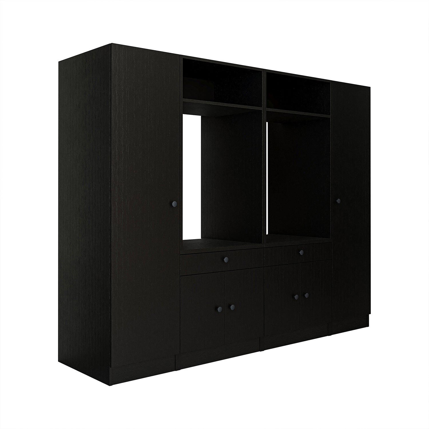 View details for Roomart Washing machine cabinet & wall unit for laundry room and utility room - 224 cm wide - with practical pull-out shelf - available in white, oak or black oak Roomart Washing machine cabinet & wall unit for laundry room and utility room - 224 cm wide - with practical pull-out shelf - available in white, oak or black oak