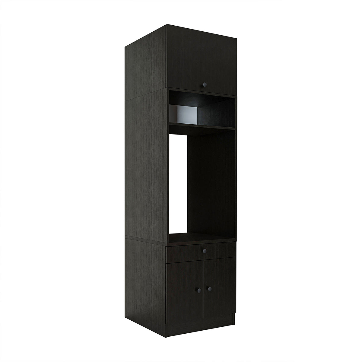 Roomart Waschmaschinenschrank mit Ausziehbrett • Weiß • Eiche • Schwarz eiche - waschmaschinenschrank, waschmaschinenregal, waschturm, schrank, weiß, waschmaschinen, unterschrank, waschmaschine, trockner, haushaltsschrank, schränke, badschrank, hochschran
Waschmaschinenschrank SERIE 1 in Schwarz-Eiche mit Aufsatz und Ausziehbrett