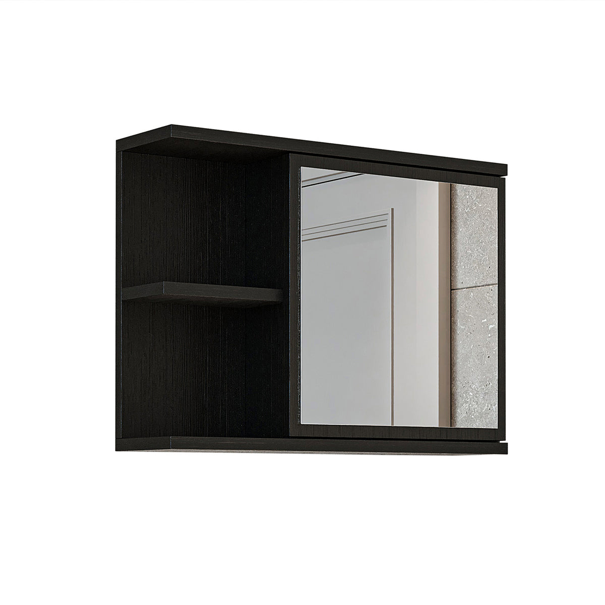 Roomart 4-teiliges Badmöbel-Set ADA, 60 cm, mit Waschbecken und Hochschrank, in 5 Farben
